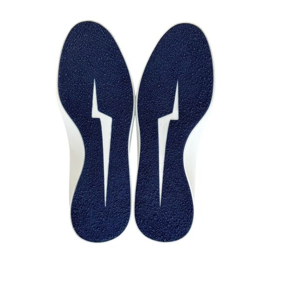 WOLF & SHEPHERD Cruise Mule Shoes Navy Suede Nubuck Slip On Unisex M8/W9.5/EU41 - Picture 9 of 11